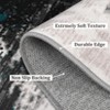 Modern Abstract Area Rug, Machine Washable Non-Slip Accent Carpet, Soft Low-Pile Floor Carpet Rug for Kitchen Living Room Bedroom - 3 of 4