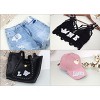 56 PCS Sequin Letter Iron On Patches A-Z Alphabet Varsity Letter Sewing Repair Preppy Glitter Hot-fix for Bag Shoes DIY Supplies - 3 of 4