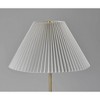 Adesso Jeremy Floor Lamp Antique Brass: Linen Shade, 3-Way Switch, Metal Body, UL Listed - 3 of 3