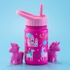 JoyJolt Kids Stainless Steel Water Bottle with Straw Lid - 12 oz - 4 of 4