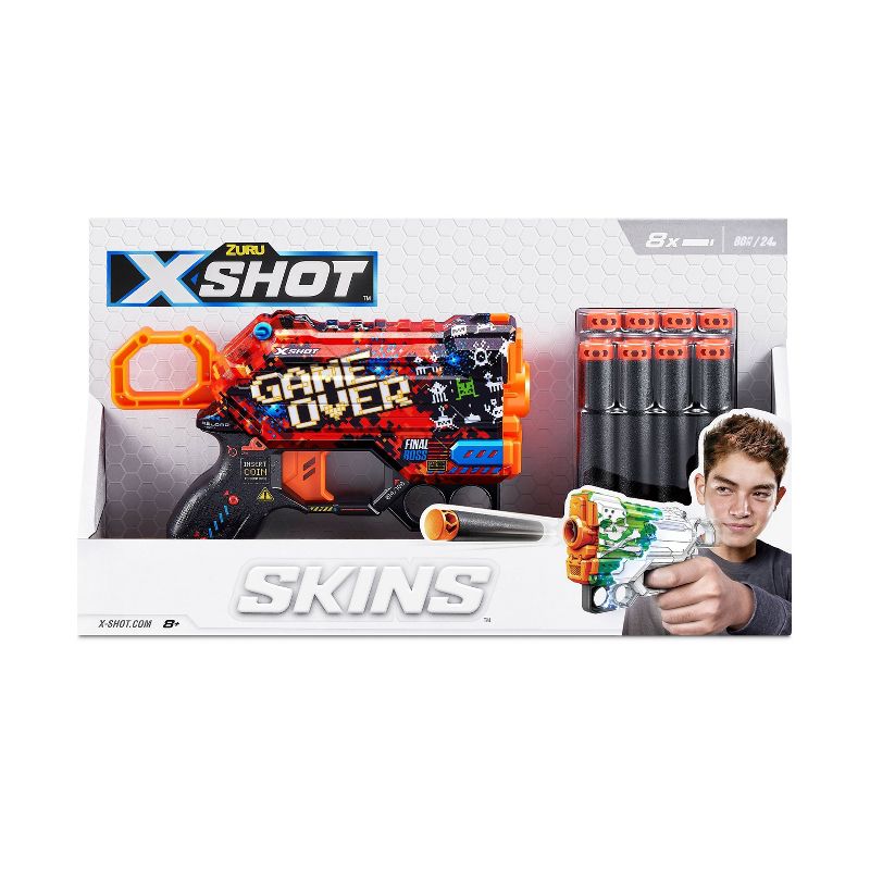 X-Shot SKINS Menace Dart Blaster - Game Over by ZURU, 3 of 10