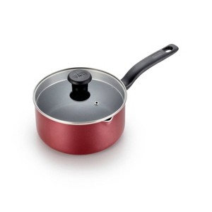 T-fal 3qt Saucepan with Lid Red