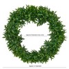 Saro Lifestyle Capsicum Christmas Wreath - 3 of 4