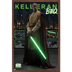 Trends International Star Wars: The Mandalorian Season 3 - Kelleran Beq Framed Wall Poster Prints - 1 of 4
