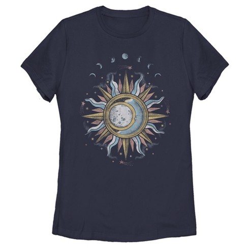 Women's Lost Gods Mystic Sun and Moon T-Shirt - image 1 of 4