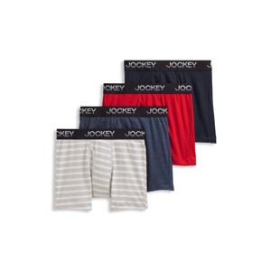 Jockey Boys' Cotton Blend Boxer Brief - 4 Pack - 1 of 2