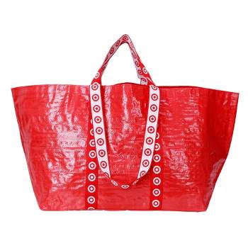 Extra Large Recycled Reusable Bag Red