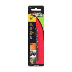 Blu-Mol Xtreme 1/4 in. High Speed Steel Drill Bit 1 pk - 1 of 2