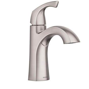 Moen Lindor Brushed Nickel Bathroom Faucet 4 in. Model No. 84505SRN