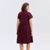 Women's Short Sleeve Button-Down Mini Shirtdress - Universal Thread™ - 2 of 4