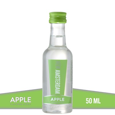 New Amsterdam Apple Flavored Vodka - 50ml Mini Bottle