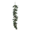 Transpac Artificial 60 in. White Christmas Frosted Pine Garland - 3 of 4