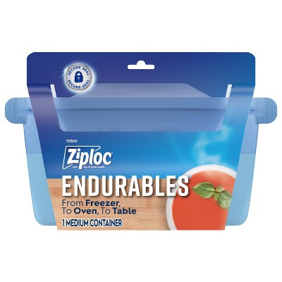 Blue Medium Silicone Freezer-to-Oven Bowl, 32 oz