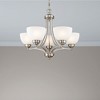 Livex Lighting Somerset 5 - Light Chandelier in  Brushed Nickel - 4 of 4