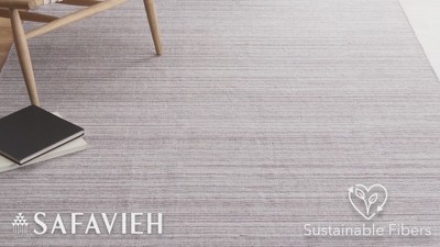 Grey and Ivory 3' x 5' Hand Woven Wool Kilim Area Rug