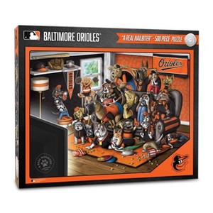MLB Baltimore Orioles Purebred Fans 'A Real Nailbiter' Puzzle - 500pc - 1 of 3