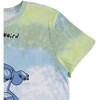Ladies Lilo and Stitch Shirt - Ladies Classic Lilo & Stitch Tee - Disney Lilo & Stitch Short Sleeve Washed Tie Dye Tee (Tie Dye, Small) - 4 of 4
