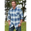 KingSize Men's Big & Tall Boulder Creek by KingSize Flannel Shirt - 3 of 4