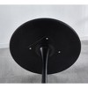 VYNXARIA Sleek Black MDF Coffee and Dining Table with Sturdy Metal Legs - 4 of 4