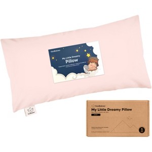 KeaBabies Buddy Toddler Pillow with Pillowcase, 10x18 Buddy Pillow for Toddler, Soft Kids Pillow for Sleeping, Travel, Age 2-5 - 1 of 4