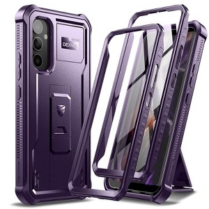 Dexnor for Samsung Galaxy A54 5G Phone Case, [Extra Front Frame] [Built-in Screen Protector & Kickstand] Heavy Duty  Shockproof Case - 1 of 3