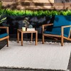 Nuloom Stacey Textured Modern Geometric Indoor/Outdoor Area Rug - 2 of 4