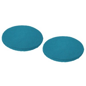 Unique Bargains Polyester Elastic Wear-resistant Wrinkle-resistant Stool Covers 2 Pcs - 1 of 4