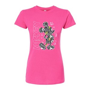 Women's - Disney - Mickey Mouse Fitted Graphic T-Shirt - 1 of 3
