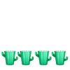 True Zoo Cactus Tequila Shot Glasses - Novelty Succulent Party Funny Cute Shot Glass Set, Unique Shooters in Green - 4 of 4
