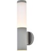 Elegant Lighting Raine Integrated LED wall sconce in silver - 3 of 4