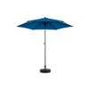 Osparple 9FT Patio Umbrella with Crank,6 Sturdy Ribs Market Patio Umbrella with Push Button for Backyard,Poolside,Deck,Base Not Included - 2 of 4