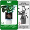 Tall Planters Set of 2, Large Planter , Flower Pots with Water Level Monitor, for Patio, Porch, Living Room, or Home Office - 4 of 4