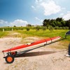 VEVOR Boat Trailer Dolly, 420lbs Load Capacity, Carbon Steel Trailer Mover with Adjustable Length, 15.7 in Pneumatic Tires, Black+Orange - 2 of 4