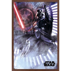 Trends International Star Wars: A New Hope - Vader Framed Wall Poster Prints - 1 of 4