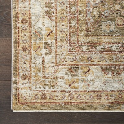 Petra Green 8' x 10' Synthetic Persian Rug