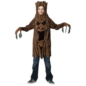 Imposta Costumes Kids' Scary Tree Costume Bodysuit Brown One Size - 1 of 1
