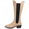 Journee Collection Womens Celesst Stacked Heel Knee High Boots - 2 of 4