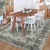 Vintage Area Rug for Living Room, Distressed, Washable, Non-Slip, Ultra-Thin, Soft, Large Area Rug for Bedroom, Dining Room. - 2 of 4