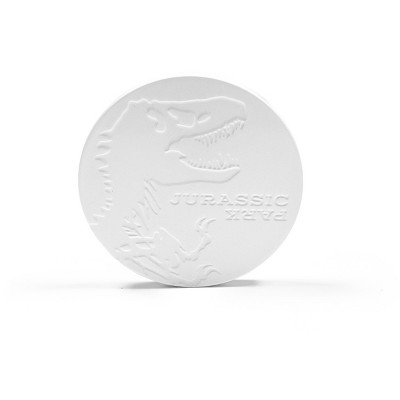 Seven20 Jurassic Park Tyrannosaurus Rex Logo Heavy Duty Ceramic Coaster | 4 Inches Round