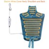 Large Weighted Heating Pad for Neck, Shoulders and Back,4 Heat Settings, Fast Heating, Auto Shut Off, Electric Full Body Pain Relief - 2 of 4