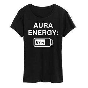 Women's - Instant Message - Aura Energy 67 Short Sleeve Graphic T-Shirt - 1 of 4