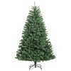 Aghana Digitals 70.9" Green Artificial Christmas Tree with Hinged Branches, 1353 Lifelike PVC Tips - 2 of 4