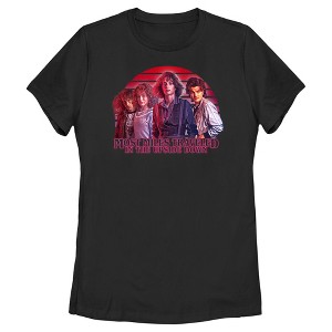 Women's Stranger Things Teen Group Shot T-Shirt - 1 of 4