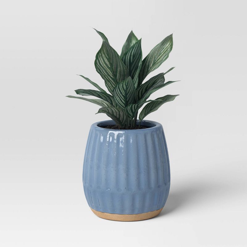 Reactive Glaze Ceramic Indoor Outdoor Planter Pot - Threshold™, 4 of 6