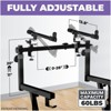 Liquid Stands Dual Piano Keyboard Stand w/ 2nd Tier Adjustable Arms - Z Style Piano Stand, Portable 2 Tier Sturdy Stand for 54 61 88 Key Piano & Synth - 3 of 4
