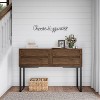 Hastings Home Metal Cutout - Choose Happiness Cursive Cutout Sign - 3D Word Art Home Accent Decor - Perfect for Modern Rustic or Vintage Style - 3 of 4