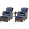 UPTIOT 5-Piece Seating Group with Cushions - 2 of 4