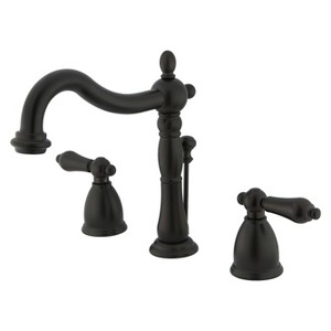 Victorian Widespread Bathroom Faucet Oil Rubbed Bronze - Kingston Brass