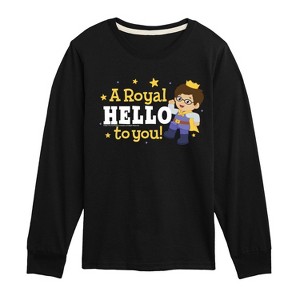 Boys' - Daniel Tiger - A Royal Hello Long Sleeve Graphic T-Shirt - 1 of 3