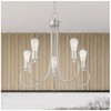Livex Lighting Bari 5 - Light Chandelier in  Brushed Nickel - 4 of 4